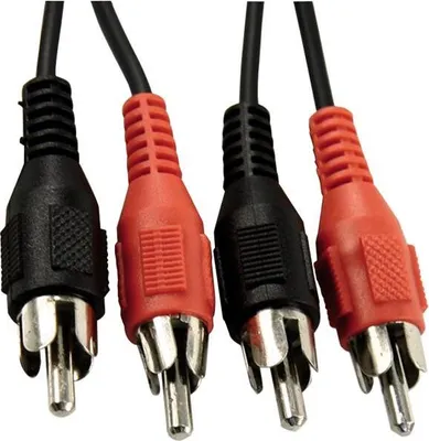 Produktbild von Cinch-Verbindung 2,5 Meter stereo, Stecker-Stecker