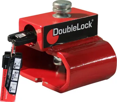 Festes Schloss SCM geprüft Double-Lock Passt auf fast alle Abschleppösen TriangleLockRed