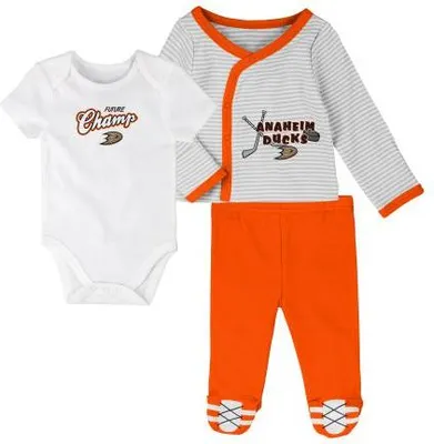 Immagine prodotto di Body per neonato 3in1 Anaheim Ducks NHL Set 3 pezzi Taglia: Bambino 0-3 mesi