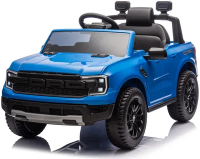 Obrázok produktu pre Elektrické autíčko Playhouse Kinder Ford Ranger, 90 Watt, 12V 9Ah, s koženým sedadlom, Bluetooth, 2 elektromotory 12V, EVA kolesá, diaľkové ovládanie 2.4G, detské auto