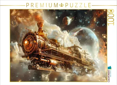 Produktbild von CALVENDO Puzzle Ein Motiv aus dem Kalender "Steampunk im Weltall" | 1000 Teile Lege-Größe 64x48cm Foto-Puzzle für glückliche Stunden