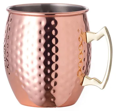 Produktbild von Moscow Mule Glas - Edelstahl - kupferfarben - 500 ml