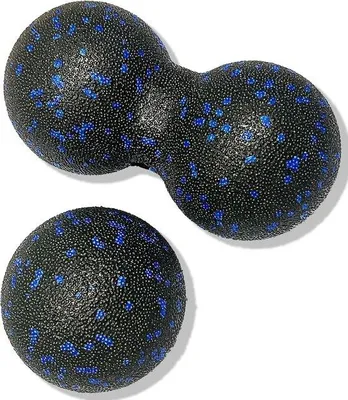 Produktbild von Famanu Massageball Set, Duo Ball für Fasciatraining und Schmerzlinderung - 2er Set