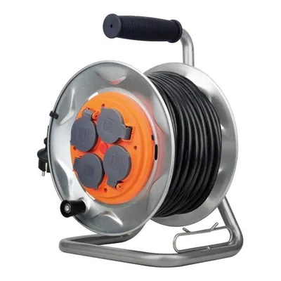 Produktbild von ZENITECH IP44 Konstruktionsrolle - 4 Buchsen 16A - 3G2,5mm² - 25m