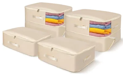 Productafbeelding van Opbergzakken voor dekbedden en kleding, 4 stuks