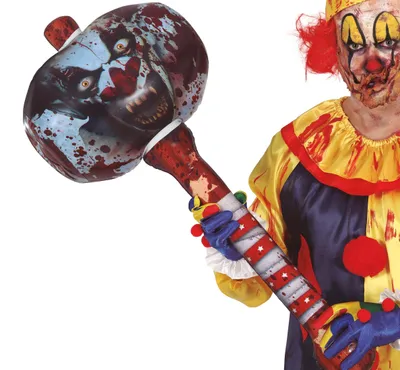 Produktbild von Guirca Aufblasbarer Clownhammer 90 Cm One Size