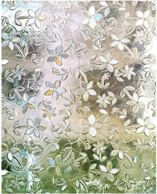 Zdjęcie produktu dla Folia dekoracyjna – folia okienna – zwiększa prywatność – przylega statycznie – 35 x 100 cm – Gipskruid