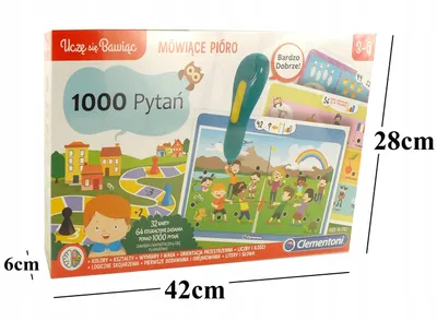 Immagine prodotto di Clementoni Penna parlante 1000 domande 50653