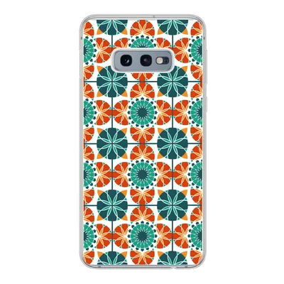 Produktbild von MuchoWow® Handyhülle Schutzhülle Hülle für Samsung Galaxy S10e Ein symmetrisches Muster aus dem marokkanischen Mosaik Silikon Softcase Handy Hülle - Handy
