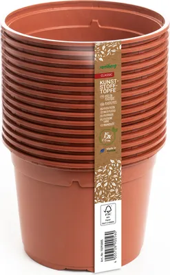 Produktbild von Romberg Kunststofftöpfe Rund 13 cm 15 stk
