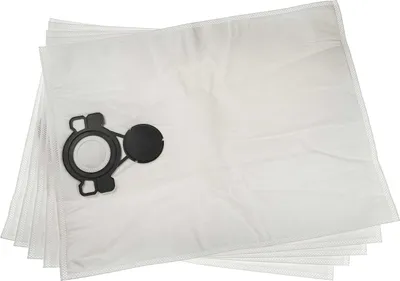 Produktbild von vhbw 5x Staubbeutel Ersatz für Nilfisk 107419590 für Staubsauger - 36,2cm x 25,8cm Weiß