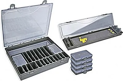 Produktbild von Strategy Tackle Box System 37x30x6cm - 1 Tacklebox + 5 Zubehörboxen