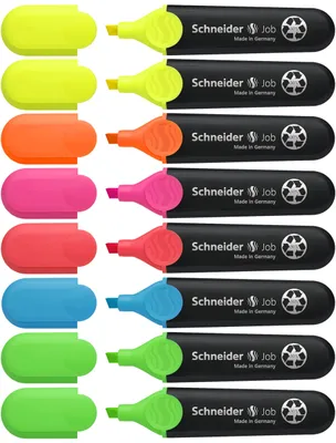 Produktbild von Schneider Job 150 Textmarker (mit Keilspitze für zwei Strichstärken, ausgezeichn