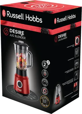 Produktbild von Russell Hobbs Standmixer Desire Rot 650 W