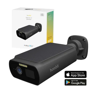 Produktbild von Hombli smarte solar Kamera schwarz