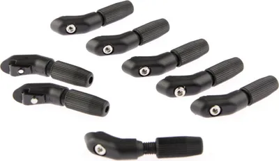 Produktbild von schutzblechstrebenbefestigung 3,2 mm schwarz 8 Stück