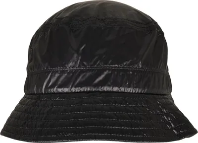 Produktbild von FLEXFIT 5003LN | Light Nylon Bucket Hat Leicht schimmernd - Farbe: Black - Größe: One Size