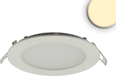 Produktbild von ISOLED LED Downlight, 9W, rund, ultraflach, blendungsreduziert, weiß, warmweiß, dimmbar CRI90