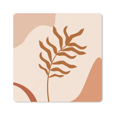 Produktbild von MuchoWow® Mauspad Mousepad Sommer - Pflanze - Flecken 20x20 cm - Mousepads - Maus Mat - Pad - Mausunterlage - Desk Mat - Bureauartikeln