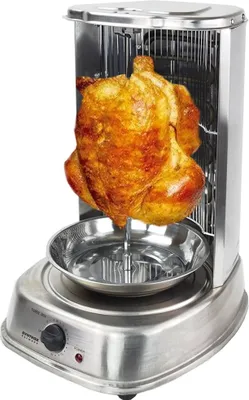 Produktbild von Syntrox Germany Schaschlikgrill Sobamla 2000W Rotisserie Edelstahl