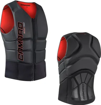 Zdjęcie produktu dla Kamizelka neoprenowa Camaro ARMOUR 4.0 z ochroną przed uderzeniami – do wakeboardingu, kitesurfingu i nart wodnych – rozmiar: 2XL
