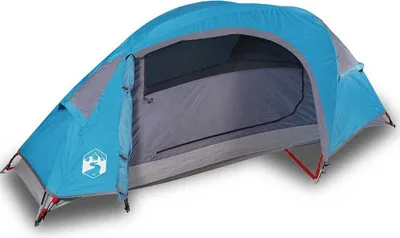 Produktbild von vidaXL Kuppel-Campingzelt 1 Person Blau Wasserdicht
