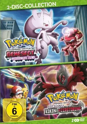 Produktbild von Pokémon: Genesect und die wiedererwachte Legende & Diancie und der Kokon der Zerstörung