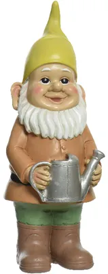Produktbild von Decoris Gartenzwerg - mit Gieskanne - Polystone - H29 cm