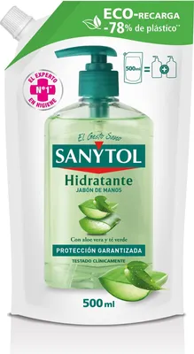 Zdjęcie produktu dla SANYTOL REPLACEMENT nawilżające mydło antybakteryjne 500 ml