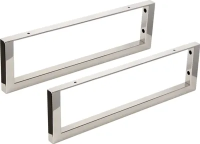 Produktbild von FACKELMANN Waschtischhalter 2 er Set / hochwertiger Träger für Waschtischplatten