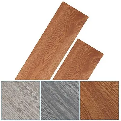 Produktbild von Famanu Vinylbodenfliesen 91,5 x 15,2 cm - Antirutsch und wasserfest für Fußbodenheizung