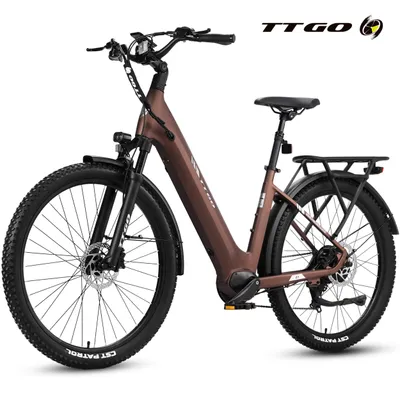 Produktbild von E-Bike Cityrad 28 Zoll, 70Nm, Drehmomentsensor, max. 120km, Federsattelstütze 7Gang SHIMANO, Kettenschaltung, Heckmotor, 720 Wh, 5 Stufen,Farbdisplay