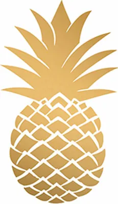Obrázek produktu pro PPD Golden Pineapple ubrousky, 20 ks, Stolní ubrousky, Tkanina, Bílá / Žlutá, 33 x 33 cm, 1332657
