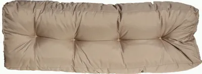 Produktbild von Rückenkissen einzeln beige natur 120x40 cm für Palettensitzkissen Outdoor Indoor Europaletten