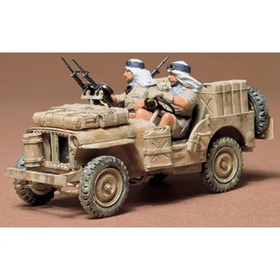 Image de Tamiya 1:35 WWII British S.A.S Jeep (2)