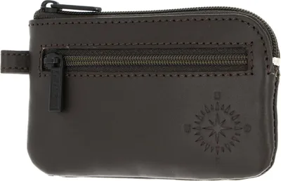 Imagen del producto de oxmox Cuero caso clave Leather Keyholder Windrose 2.0 Embossed Brown marrón oscuro