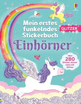 Obrázok produktu pre Mein erstes funkelndes Stickerbuch: Einhörner