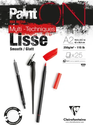 Zdjęcie produktu dla Clairefontaine 975731C, Papier artystyczny, 250 g/m²