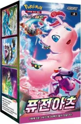 Obrázok produktu pre Pokemon - TCG Sword & Shield Fusion Strike Expansion Booster Box 30 Pcs (Korean)