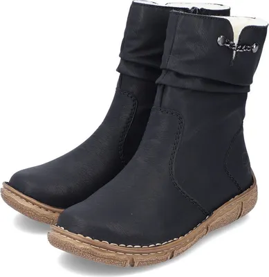 Produktbild von Rieker Damen-Stiefelette Schwarz, Farbe:schwarz, EU Größe:40