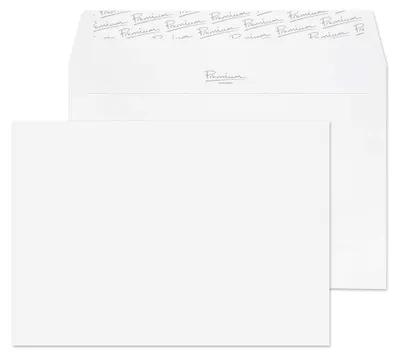 Productafbeelding van Briefomslagen met zelfklevende sluiting diamantwit C5 162 x 229 mm 120 g/m² - 25 stuks