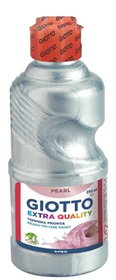Immagine prodotto di Giotto 531304 pittura ad acqua Argento 250 ml Bottiglia 1 pz