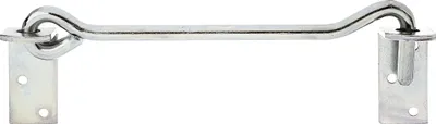 Produktbild von Alberts Sturmhaken mit Winkelplatten oder Ösen auf Platten dickschichtpassiviert Länge 590 mm Haken-Ø 12 mm