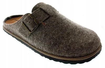 Produktbild von Inblu Herren Pantoffeln 155M023 Filz Braun Größe 44