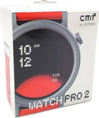 Produktbild von Nothing Watch Pro 2, 3,35 cm (1.32"), AMOLED, GPS, 44,4 g