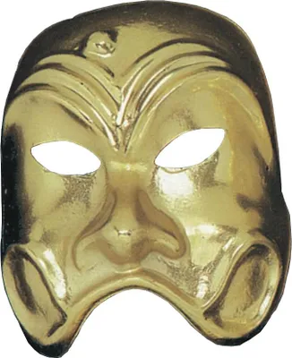 Produktbild von Theatermaske gold - Einheitsgröße