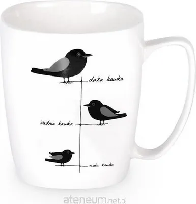 Obrázek produktu pro Keramický hrnek bílý Šálek kávy