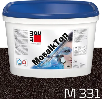 Immagine prodotto di BAUMIT MosaikTop Pastöser Buntsteinputz Farbton M331 25 kg