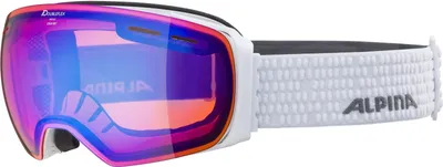 Produktbild von Alpina Granby HM, Weiß, Unisex, Sphärisches Brillenglas, Weiß, Blau, Spiegel, S2