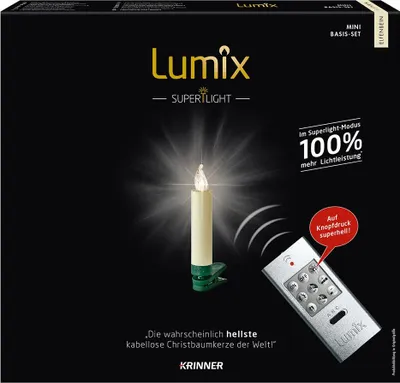 Produktbild von Krinner Lumix Superlight Mini 12er Basis Set Elfenbein
